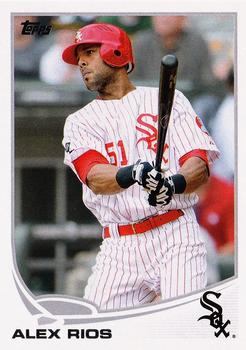 2013 Topps #151 Alex Rios Front