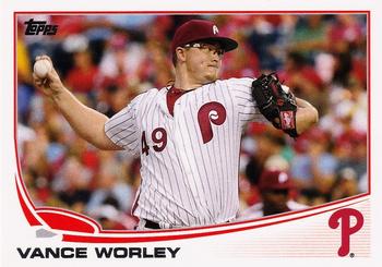 2013 Topps #249 Vance Worley Front