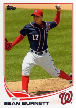 2013 Topps #254 Sean Burnett Front