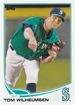 2013 Topps #402 Tom Wilhelmsen Front