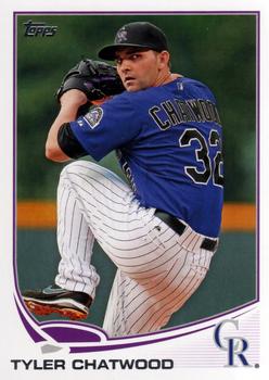 2013 Topps #544 Tyler Chatwood Front