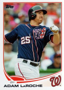 2013 Topps #579 Adam LaRoche Front