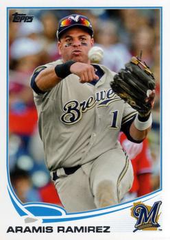 2013 Topps #605 Aramis Ramirez Front