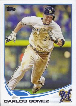 2013 Topps #619 Carlos Gomez Front