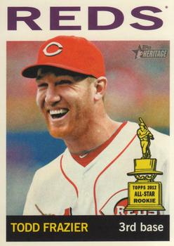 2013 Topps Heritage #85 Todd Frazier Front
