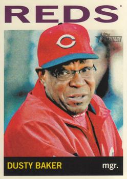 2013 Topps Heritage #207 Dusty Baker Front