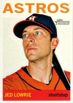 2013 Topps Heritage #229 Jed Lowrie Front