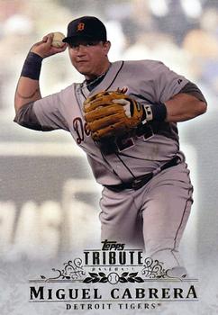 2013 Topps Tribute #34 Miguel Cabrera Front