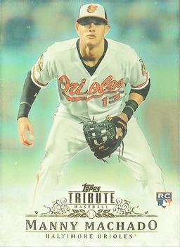 2013 Topps Tribute #93 Manny Machado Front