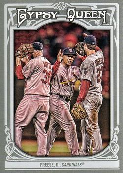 2013 Topps Gypsy Queen #34 David Freese Front