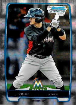 2012 Bowman Chrome - Prospects X-Fractors #BCP177 Yeison Hernandez Front