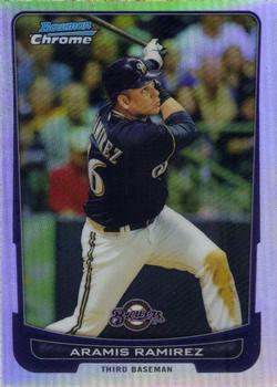 2012 Bowman Chrome - Refractors #132 Aramis Ramirez Front