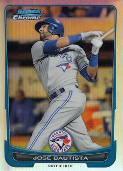 2012 Bowman Chrome - Refractors #29 Jose Bautista Front