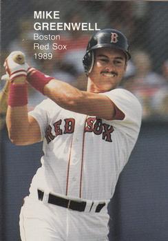 1989 Boston Red Sox Team Set (unlicensed) #5 Mike Greenwell Front