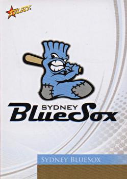 2012-13 Select Australian Baseball League #61 Sydney Blue Sox Logo Front