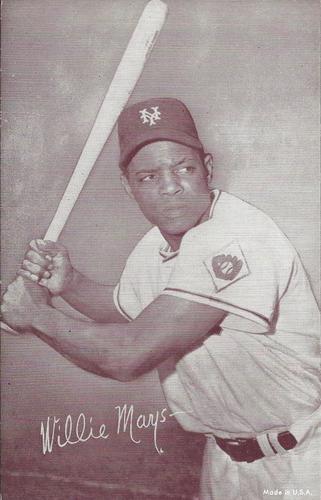 1947-66 Exhibits (W461) #NNO Willie Mays Front