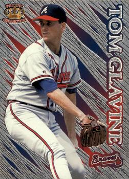 1996 Pacific Prism #P-1 Tom Glavine Front