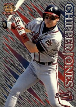 1996 Pacific Prism #P-2 Chipper Jones Front