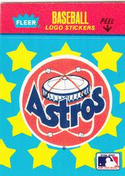 1986 Fleer Classic Miniatures #NNO Houston Astros Front