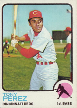 1973 Topps #275 Tony Perez Front