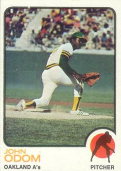 1973 Topps #315 John Odom Front