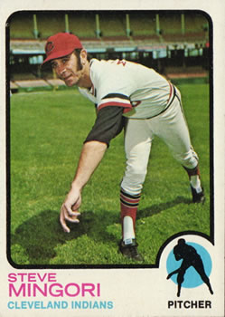 1973 Topps #532 Steve Mingori Front