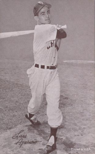 1962 Exhibits #NNO Luis Aparicio Front