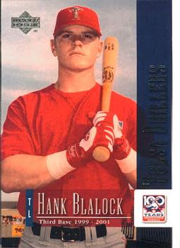 HANK BLALOCK TEXAS RANGERS 2022 50TH ANNIVERSARY 2000S SGA LIMITED ALL STAR  RARE