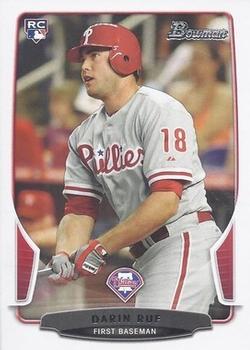 2013 Bowman #172 Darin Ruf Front