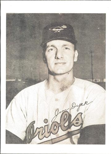1954 Baltimore Orioles Picture Pack #NNO Jim Dyck Front