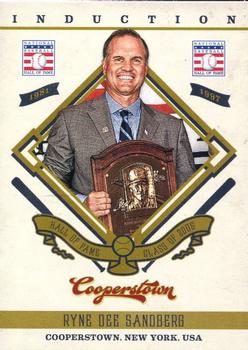 2012 Panini Cooperstown - Induction #22 Ryne Sandberg Front