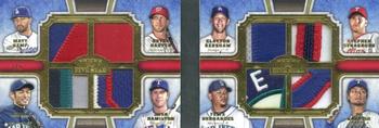 2012 Topps Five Star - Octo Patch #FSOP3 Josh Hamilton / Ichiro Suzuki / Bryce Harper / Clayton Kershaw / Felix Hernandez / Yu Darvish / Matt Kemp / Stephen Strasburg Front