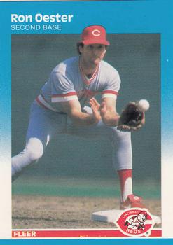 1987 Fleer - Glossy #207 Ron Oester Front