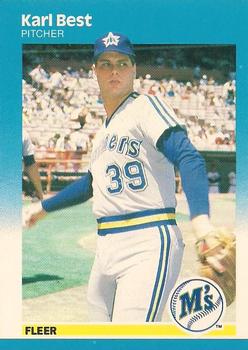 1987 Fleer - Glossy #579 Karl Best Front