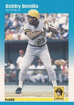 1987 Fleer - Glossy #605 Bobby Bonilla Front