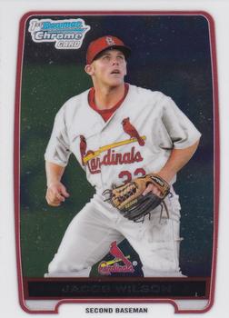 2012 Bowman Draft Picks & Prospects - Chrome Draft Picks #BDPP66 Jacob Wilson Front