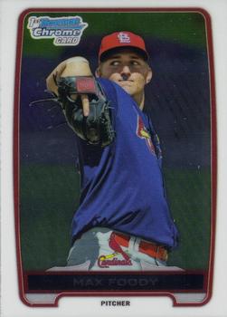 2012 Bowman Draft Picks & Prospects - Chrome Draft Picks #BDPP87 Max Foody Front