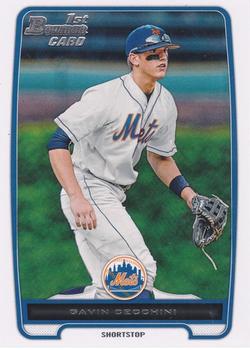 2012 Bowman Draft Picks & Prospects - Draft Picks #BDPP17 Gavin Cecchini Front