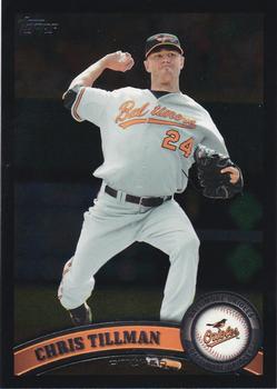 2011 Topps - Black Border #636 Chris Tillman Front