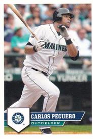 2011 Topps Stickers #109 Carlos Peguero Front