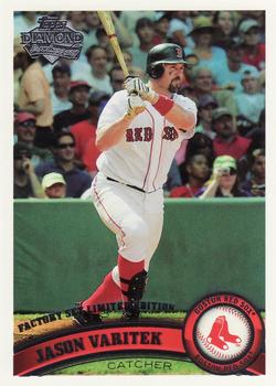 2011 Topps - Diamond Anniversary Limited Edition #115 Jason Varitek Front