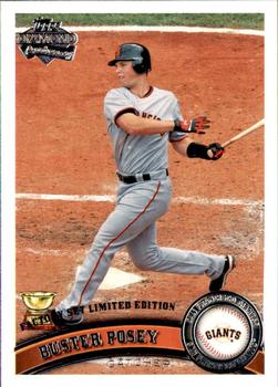 2011 Topps - Diamond Anniversary Limited Edition #198 Buster Posey Front