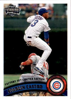 2011 Topps - Diamond Anniversary Limited Edition #247 Starlin Castro Front