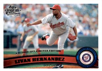 2011 Topps - Diamond Anniversary Limited Edition #451 Livan Hernandez Front