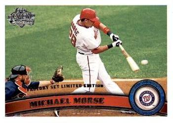 2011 Topps - Diamond Anniversary Limited Edition #518 Mike Morse Front