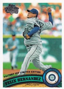 2011 Topps - Diamond Anniversary Limited Edition #530 Felix Hernandez Front