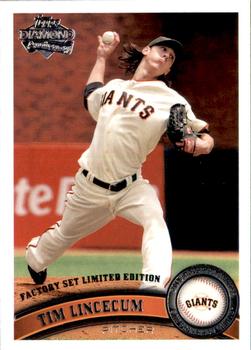 2011 Topps - Diamond Anniversary Limited Edition #590 Tim Lincecum Front