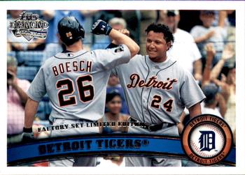2011 Topps - Diamond Anniversary Limited Edition #612 Detroit Tigers Front