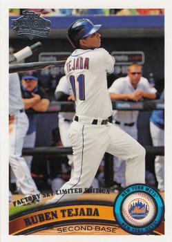 2011 Topps - Diamond Anniversary Limited Edition #625 Ruben Tejada Front