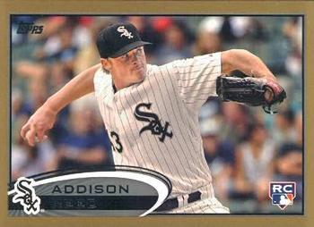 2012 Topps - Gold #183 Addison Reed Front